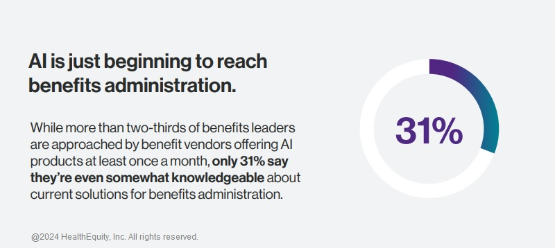 AI reaching benefits admin