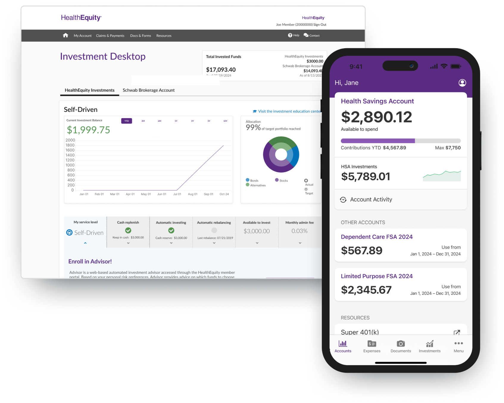 Benefits advisor consulting with a client