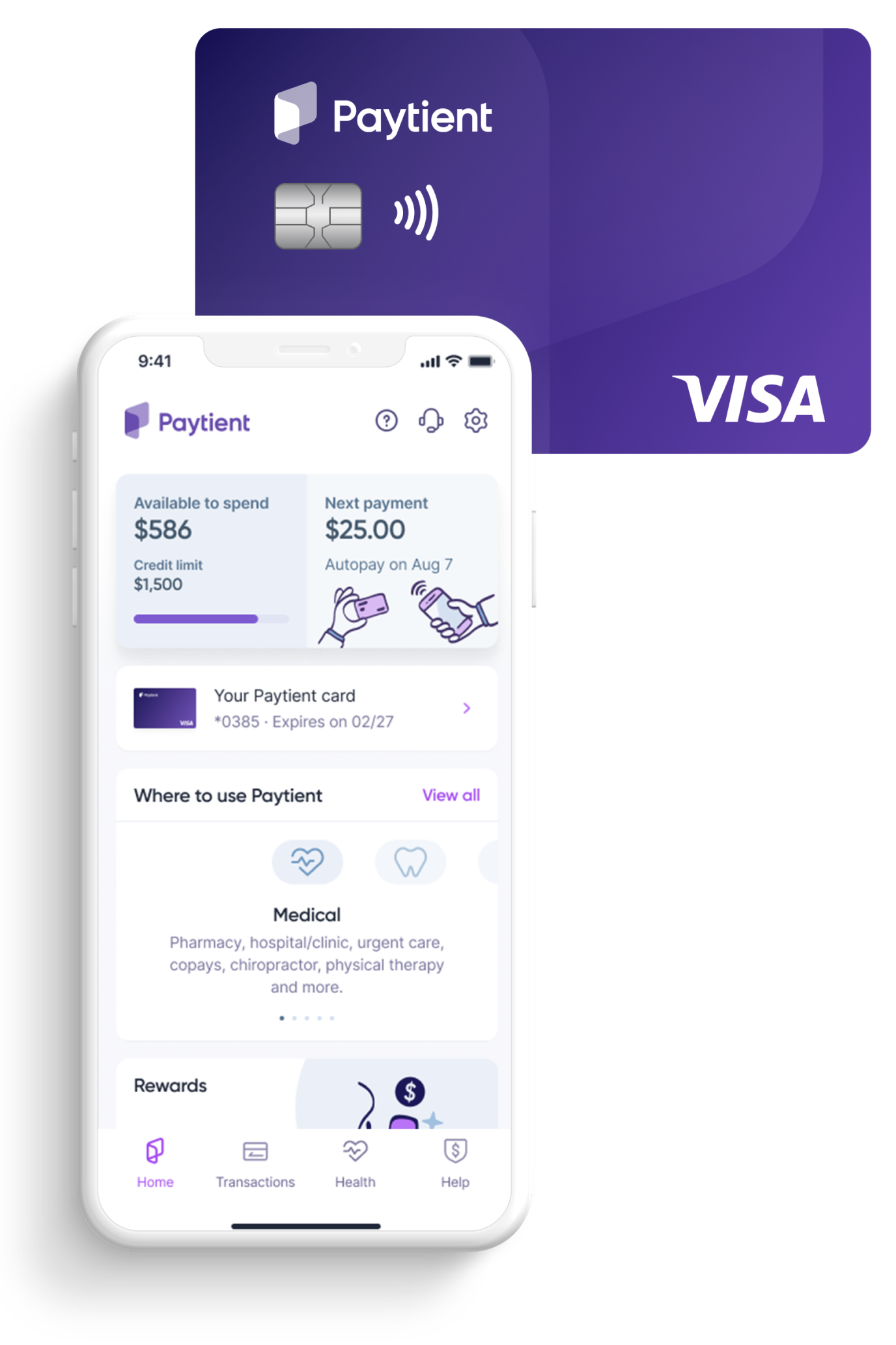 HPA app and card
